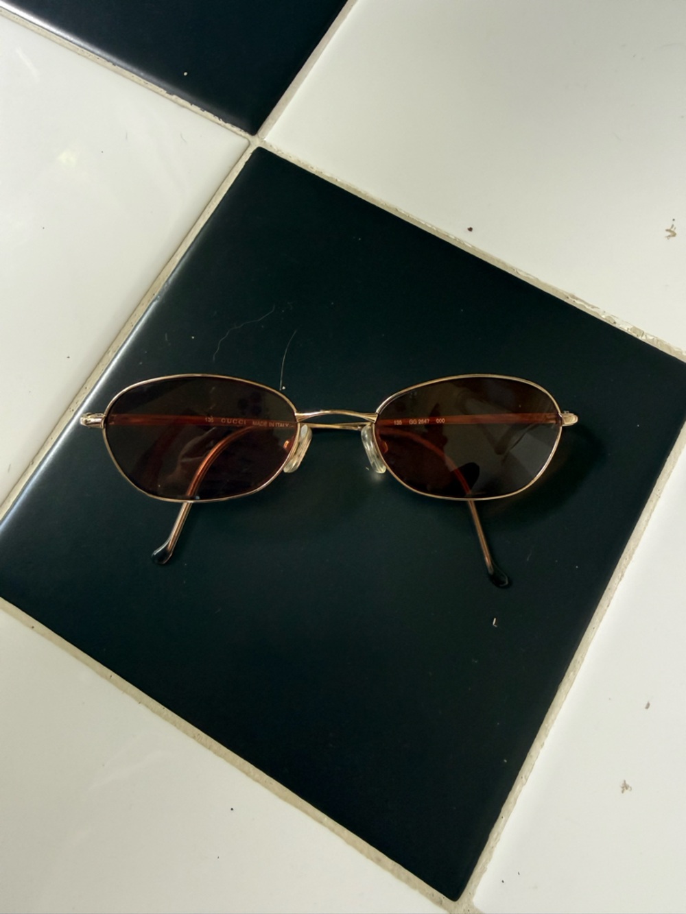 Vintage Gucci Scripted Sunglasses